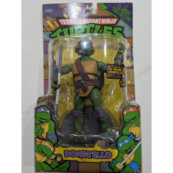 Rare Error Misprint Donatello Raphael Belt Ninja Turtles TMNT Classic Figure - Picture 1 of 5
